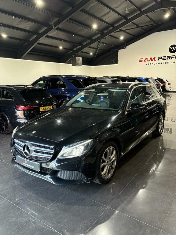Mercedes-Benz C Class 2.1 C220d Sport Euro 6 Ss Black