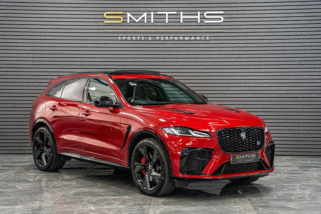 Jaguar F-Pace P550 V8 Svr MV24TKX Red #4