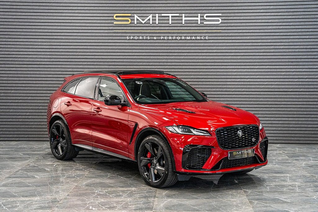 Jaguar F-Pace P550 V8 Svr Red