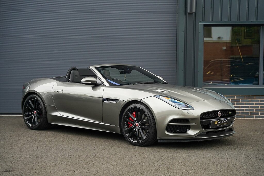 Jaguar F-Type V8 R Silver