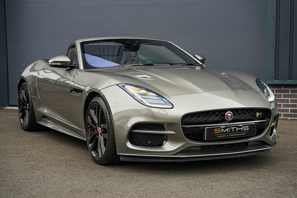 Jaguar F-Type V8 R Silver #3