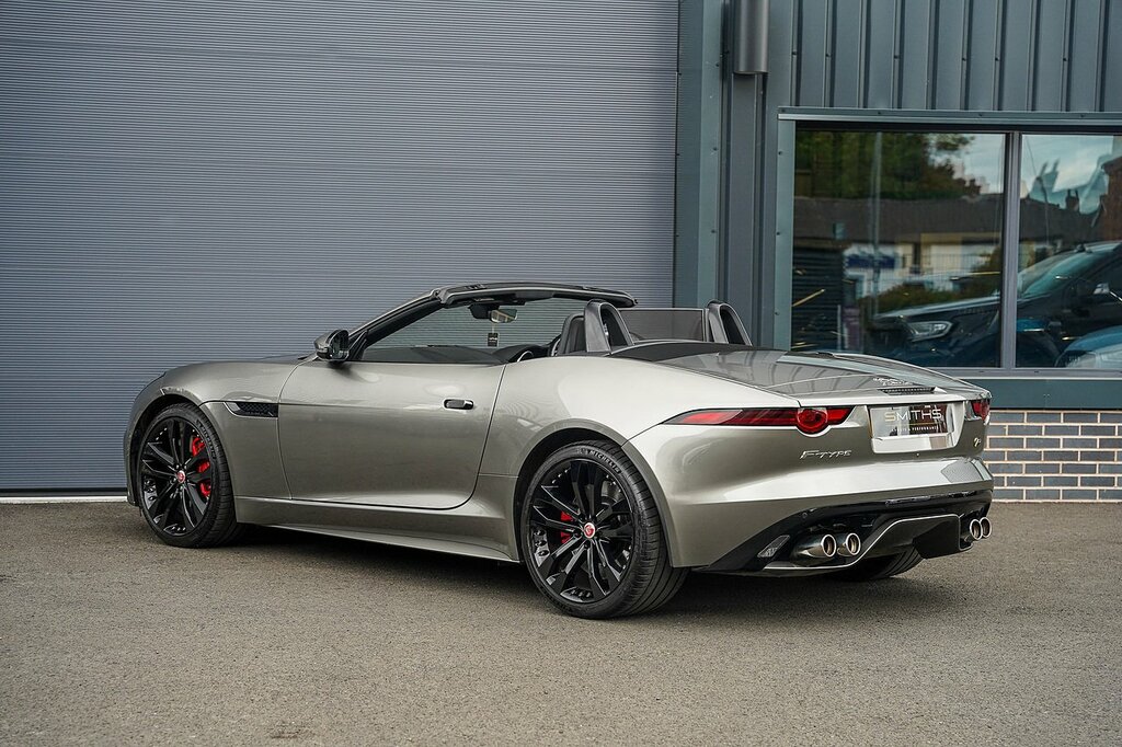 Jaguar F-Type V8 R Silver #2