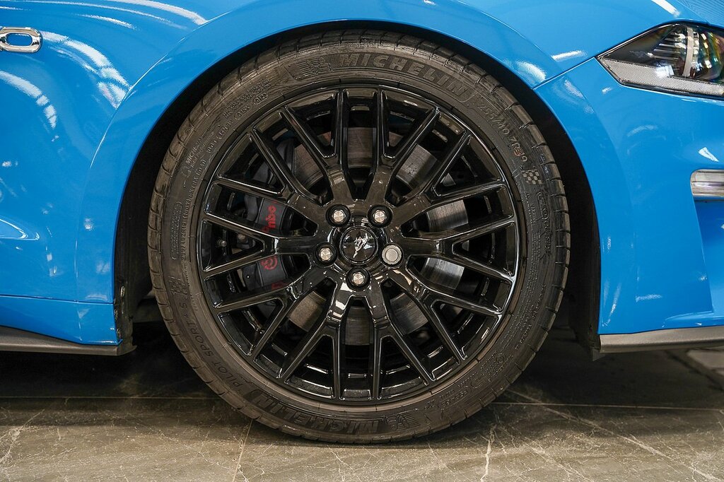 Ford Mustang V8 Gt Blue #3