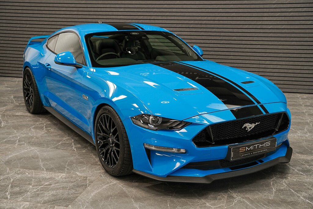 Ford Mustang V8 Gt Blue