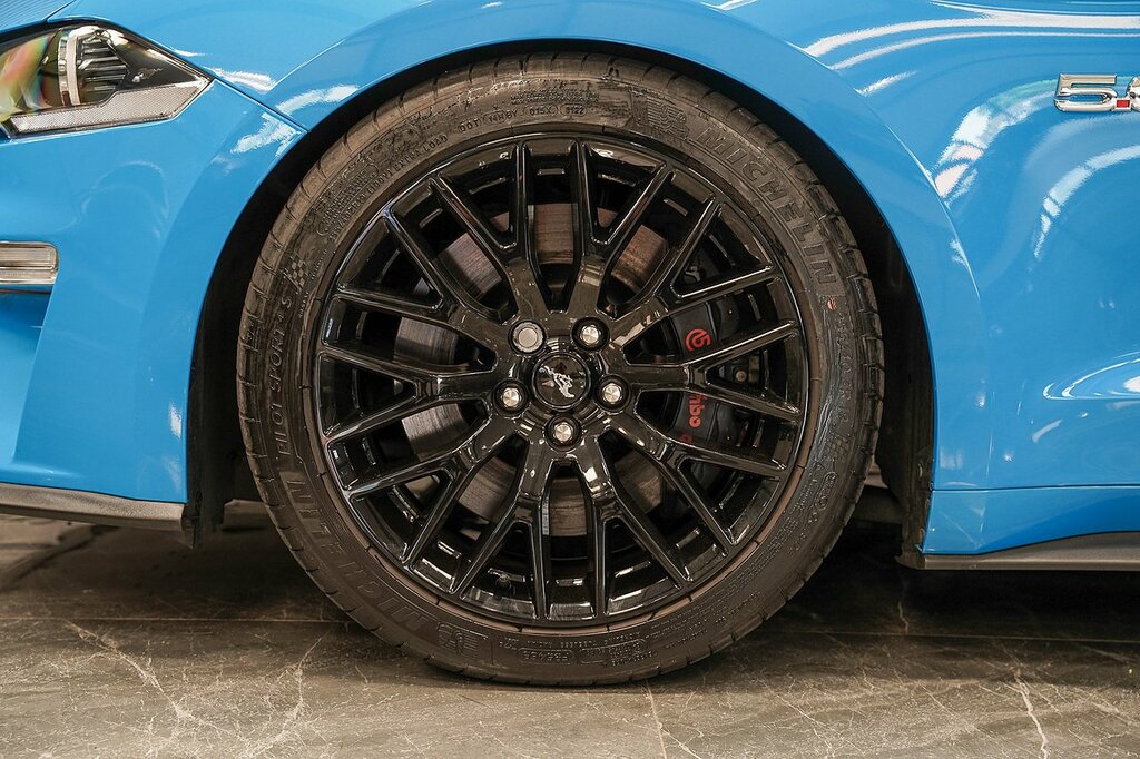 Ford Mustang V8 Gt Blue #5