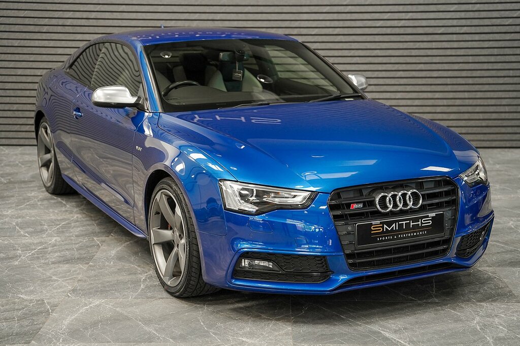 Audi S5 Coupe 3.0 Tfsi V6 Black Edition S Tronic Quattro E Blue #25