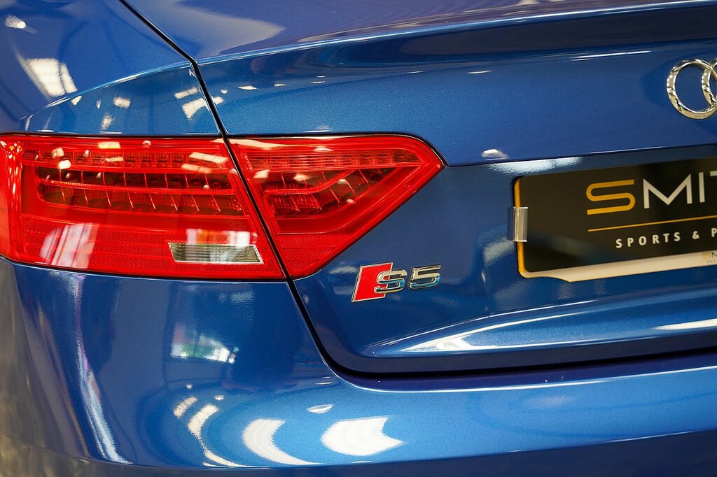 Audi S5 Coupe 3.0 Tfsi V6 Black Edition S Tronic Quattro E Blue #27