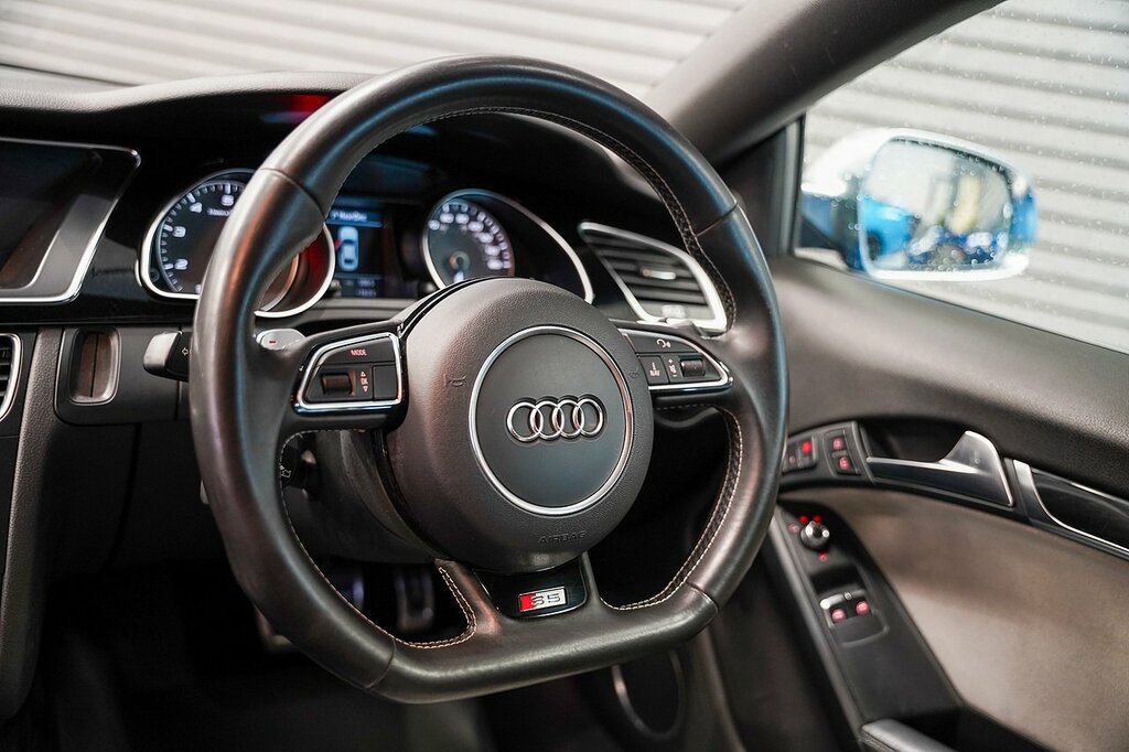 Audi S5 Coupe 3.0 Tfsi V6 Black Edition S Tronic Quattro E Blue #12