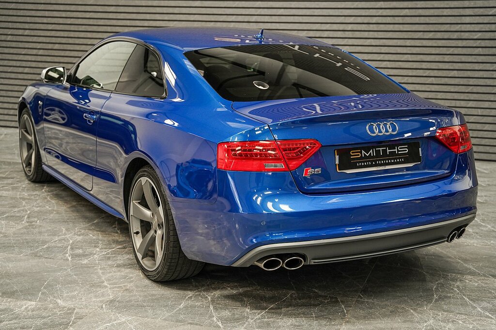 Audi S5 Coupe 3.0 Tfsi V6 Black Edition S Tronic Quattro E Blue #26