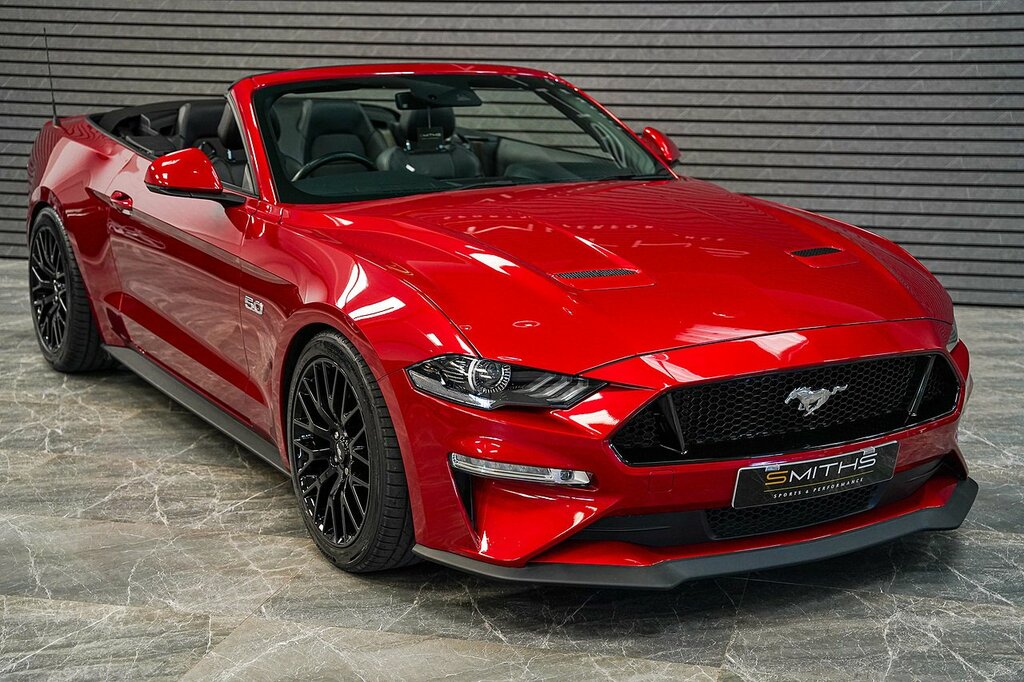 Ford Mustang V8 Gt Red #4