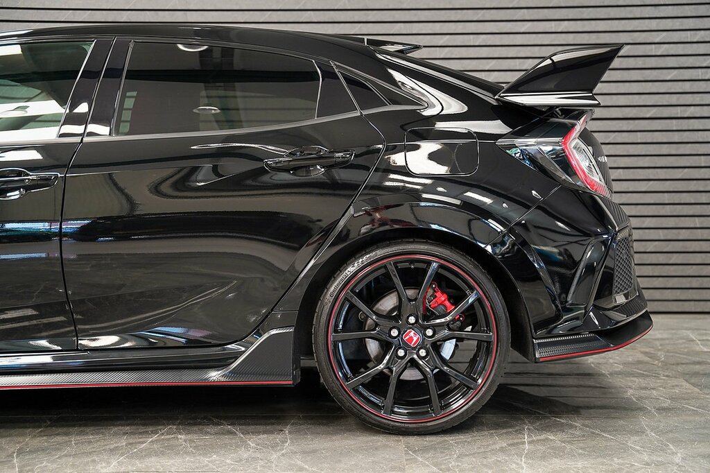 Honda Civic Vtec Turbo Type R Gt Black #6