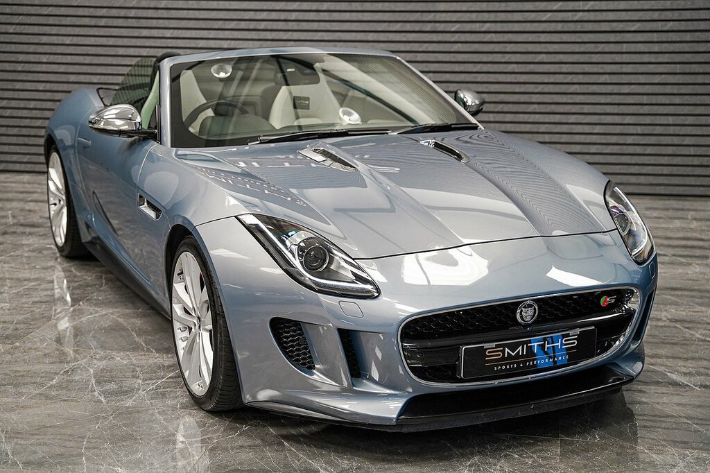 Jaguar F-Type 3.0 V6 S Convertible Euro 5 Ss White #36