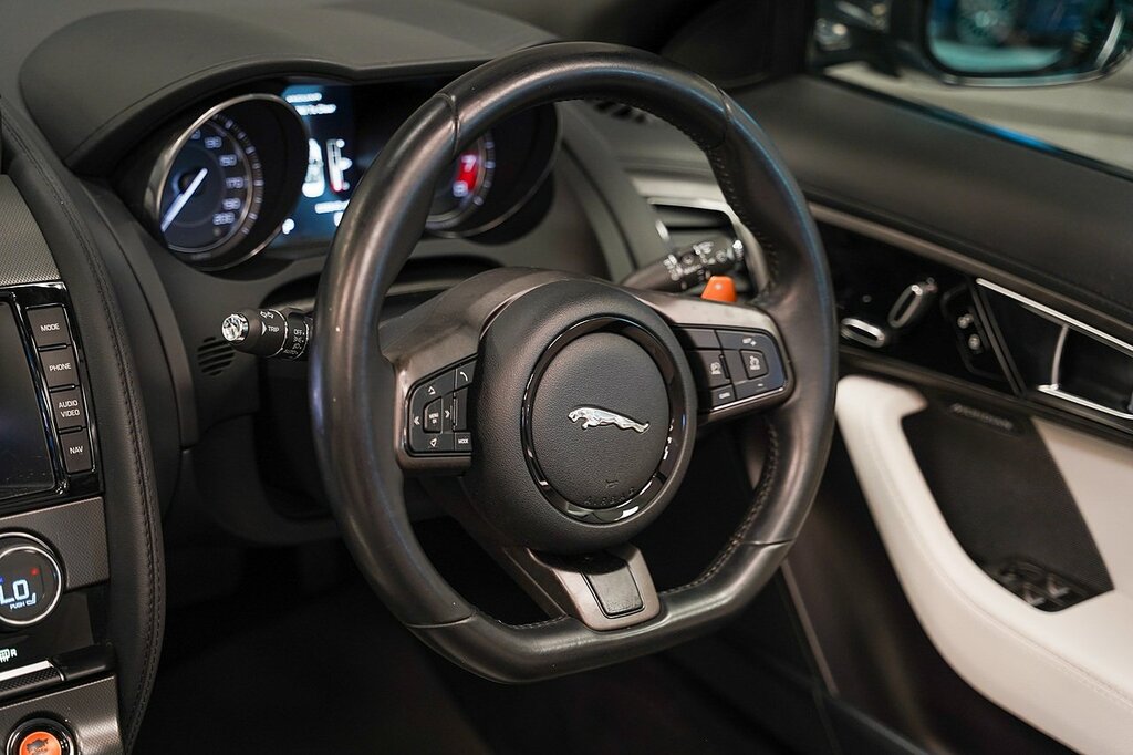 Jaguar F-Type 3.0 V6 S Convertible Euro 5 Ss White #16