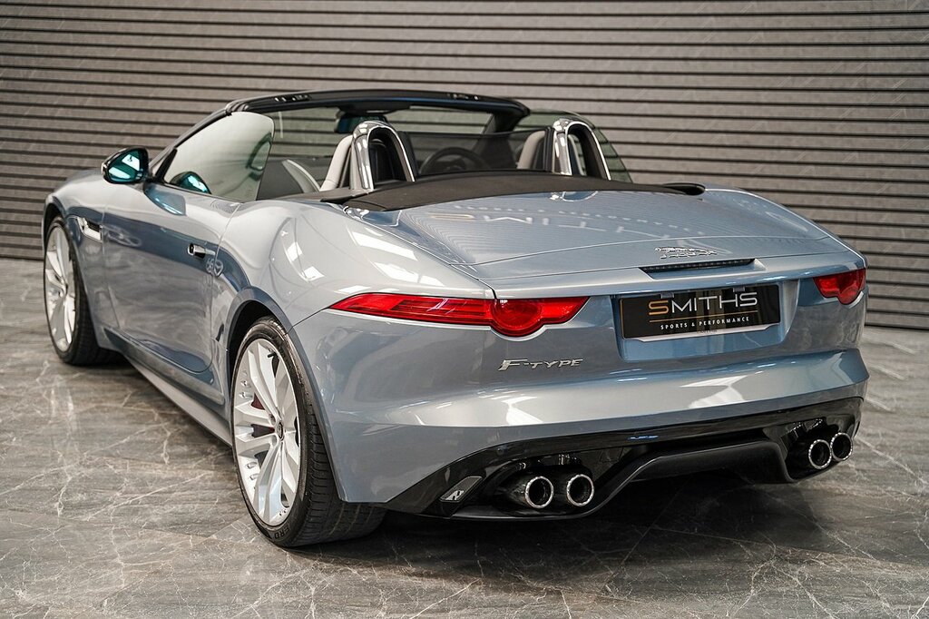 Jaguar F-Type 3.0 V6 S Convertible Euro 5 Ss White #34