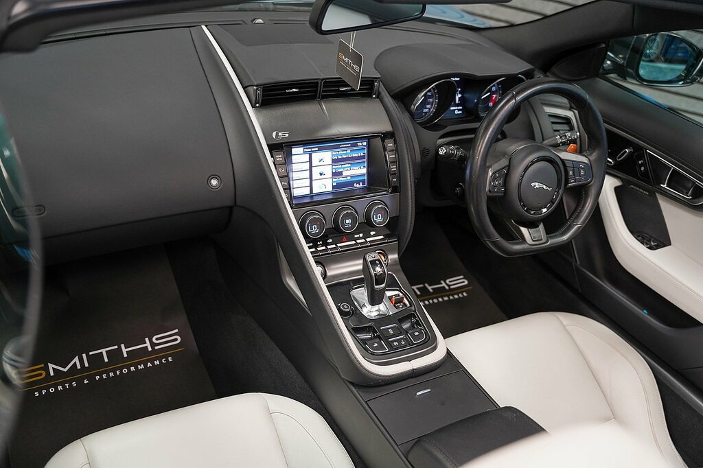 Jaguar F-Type 3.0 V6 S Convertible Euro 5 Ss White #15