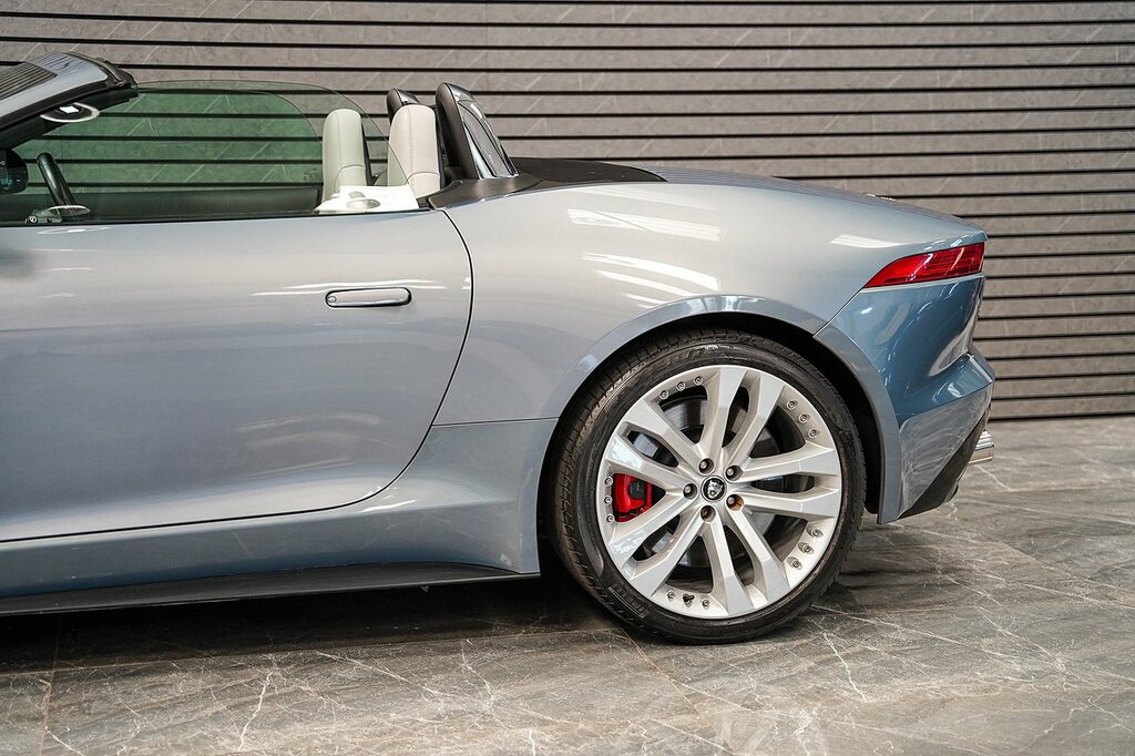 Jaguar F-Type 3.0 V6 S Convertible Euro 5 Ss White #8