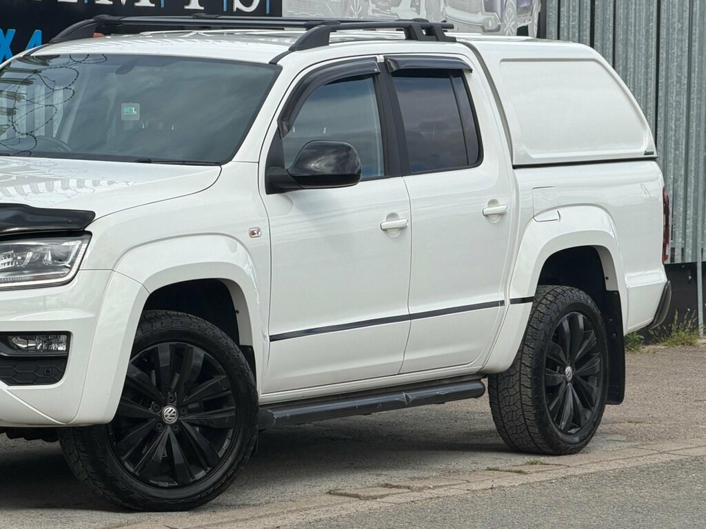 Volkswagen Amarok 3.0 Tdi V6 Black Edition 4Motion Euro 6 Ss White #3
