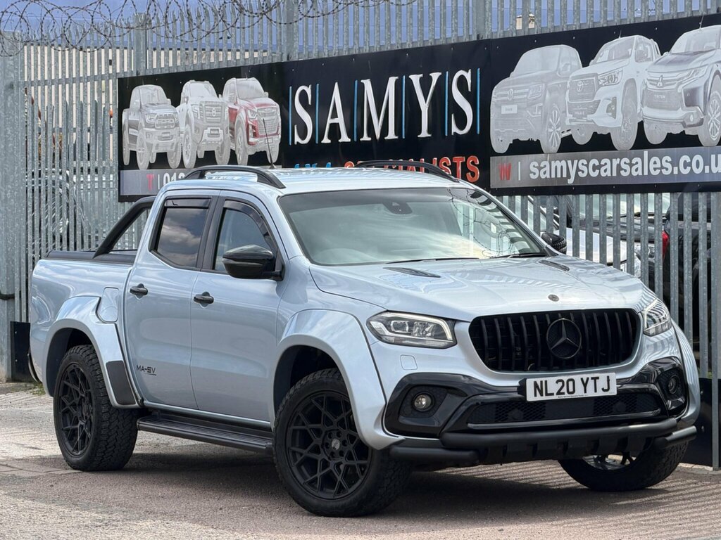 Mercedes-Benz X Class Pickup White #10