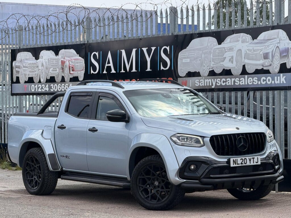 Mercedes-Benz X Class Pickup White #9