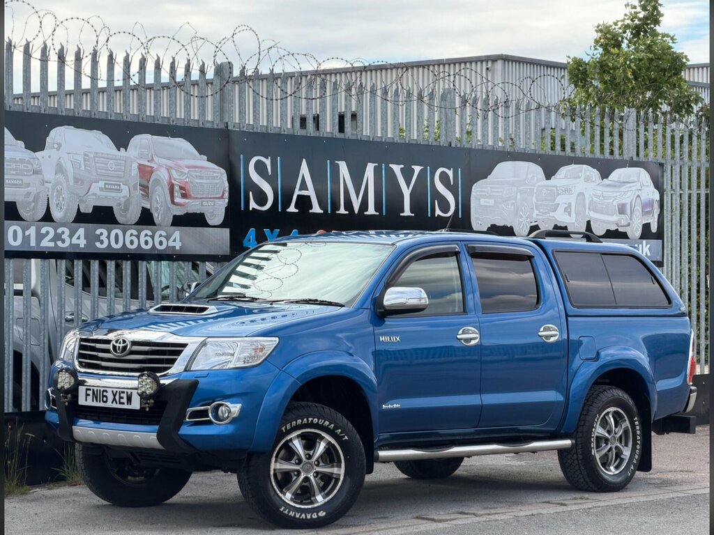 Toyota HILUX 3.0 D-4d Invincible X 4Wd Euro 5 Hi Over Blue