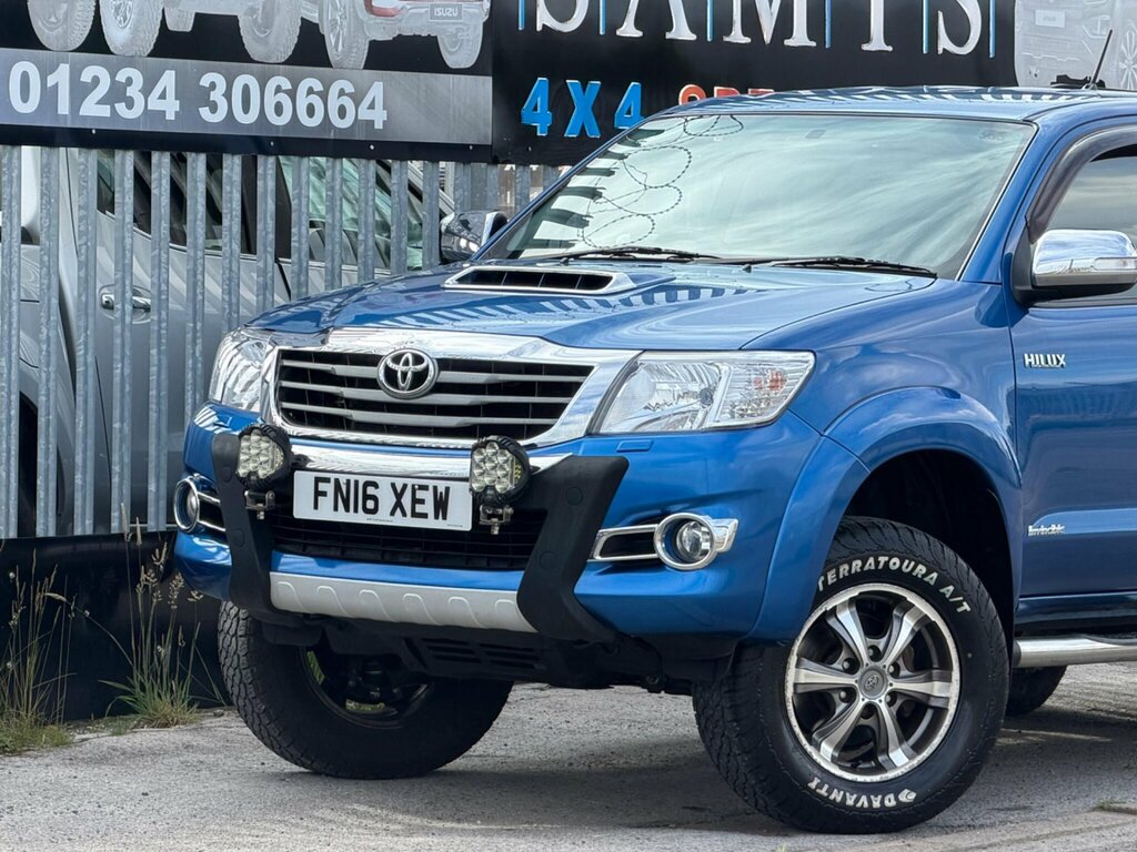 Toyota HILUX 3.0 D-4d Invincible X 4Wd Euro 5 Hi Over Blue #4