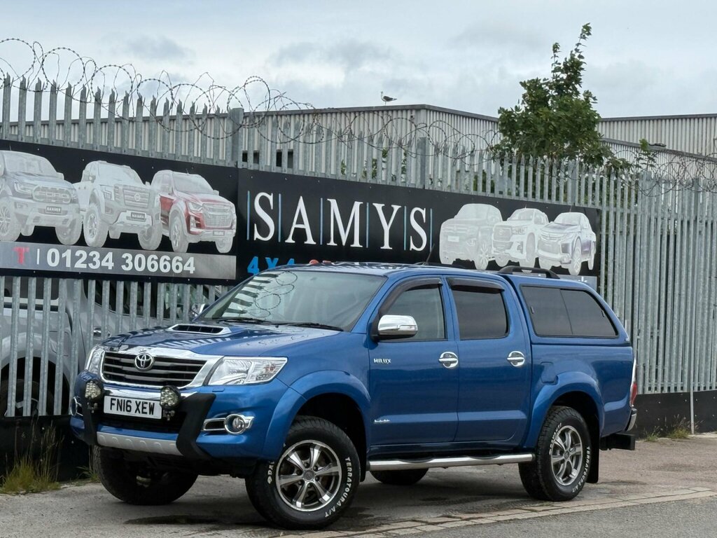 Toyota HILUX 3.0 D-4d Invincible X 4Wd Euro 5 Hi Over Blue #2