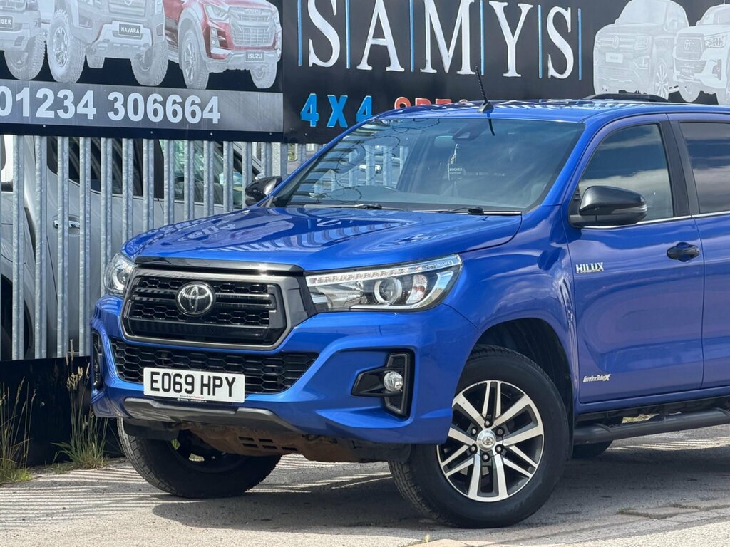 Toyota HILUX 2.4 D-4d Invincible X 4Wd Euro 6 Ss T Blue #4