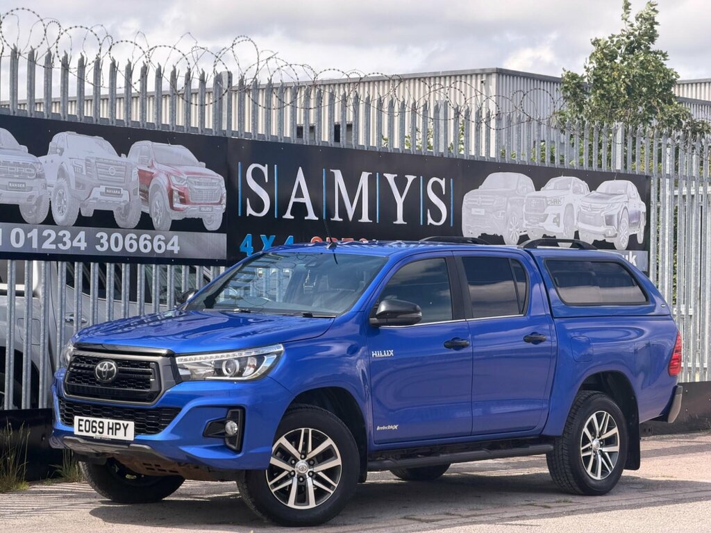 Toyota HILUX 2.4 D-4d Invincible X 4Wd Euro 6 Ss T Blue #2