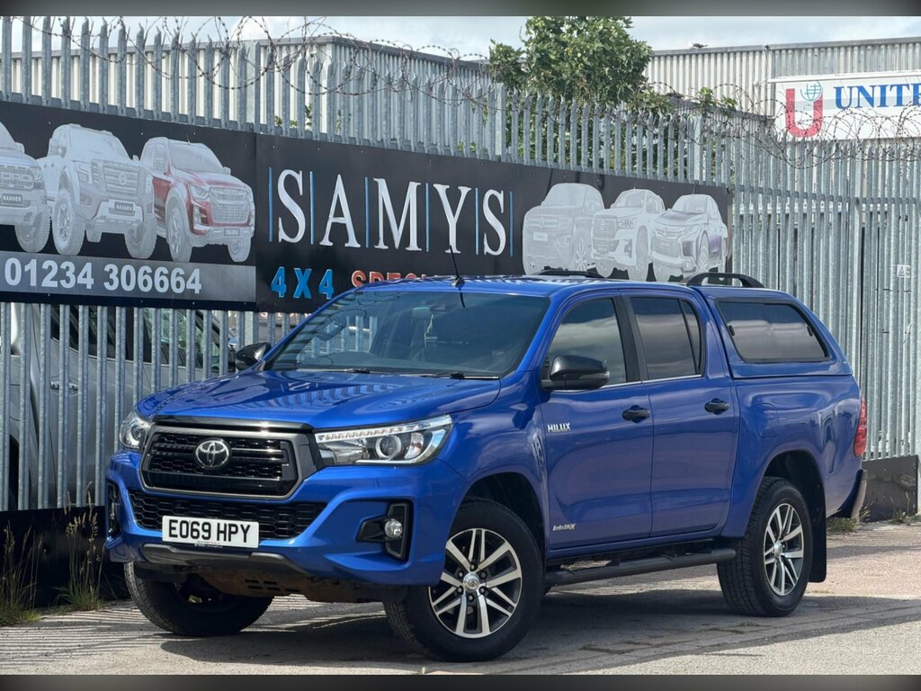 Toyota HILUX 2.4 D-4d Invincible X 4Wd Euro 6 Ss T Blue