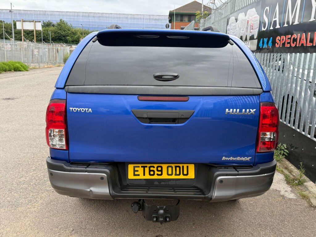 Toyota HILUX 2.4 D-4d Invincible X 4Wd Euro 6 Ss T Blue #5