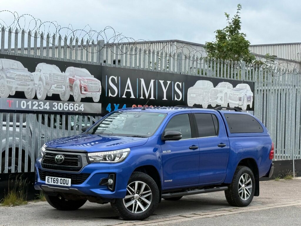 Toyota HILUX 2.4 D-4d Invincible X 4Wd Euro 6 Ss T Blue