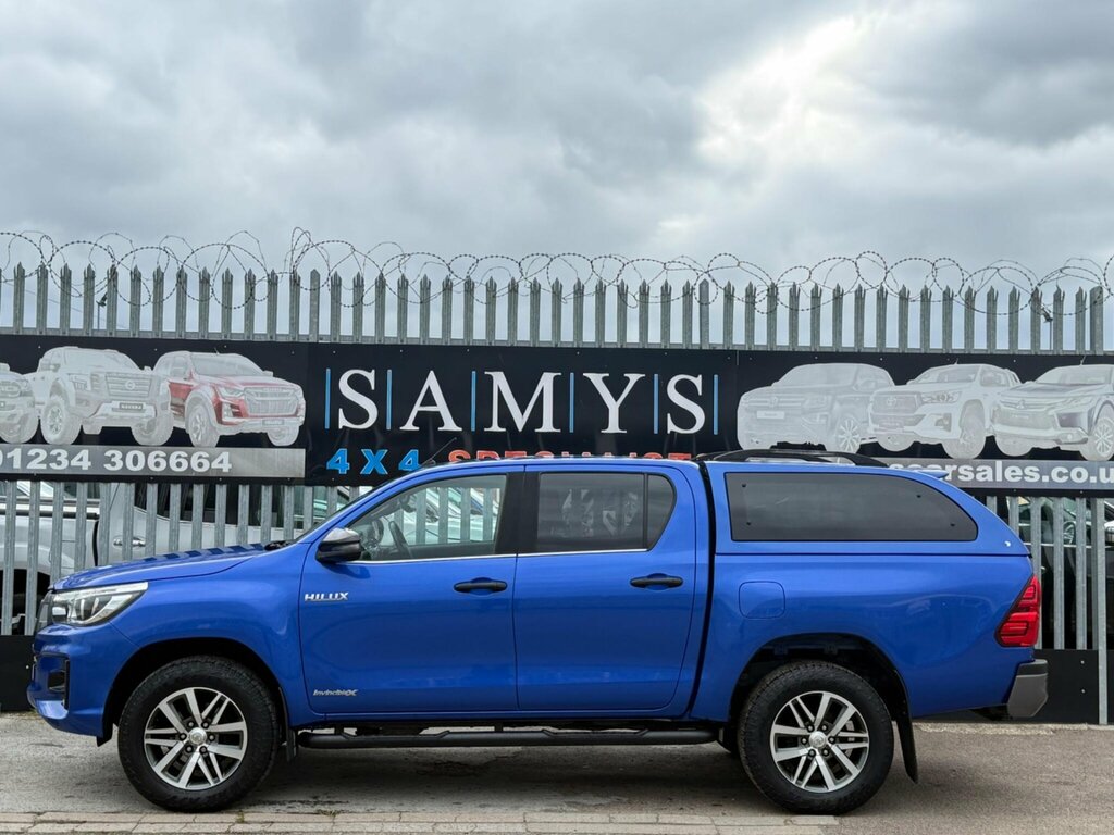 Toyota HILUX 2.4 D-4d Invincible X 4Wd Euro 6 Ss T Blue #4