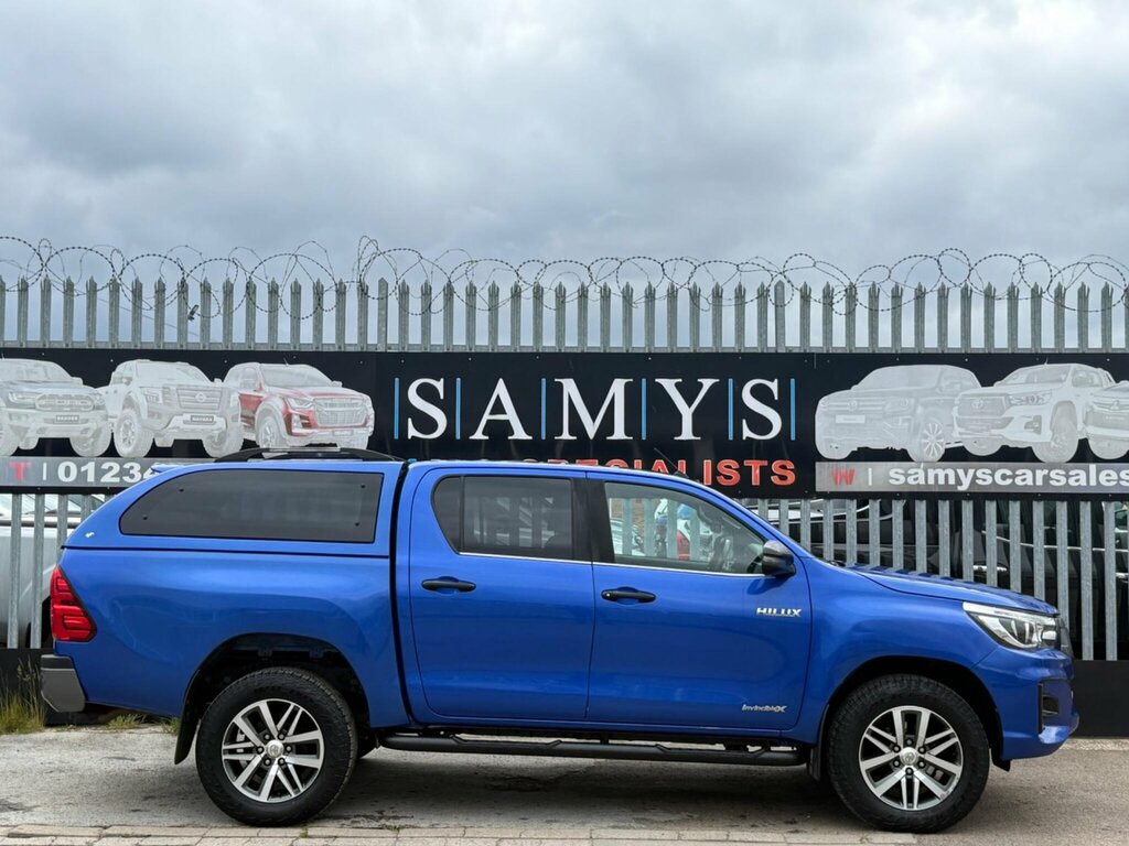 Toyota HILUX 2.4 D-4d Invincible X 4Wd Euro 6 Ss T Blue #3