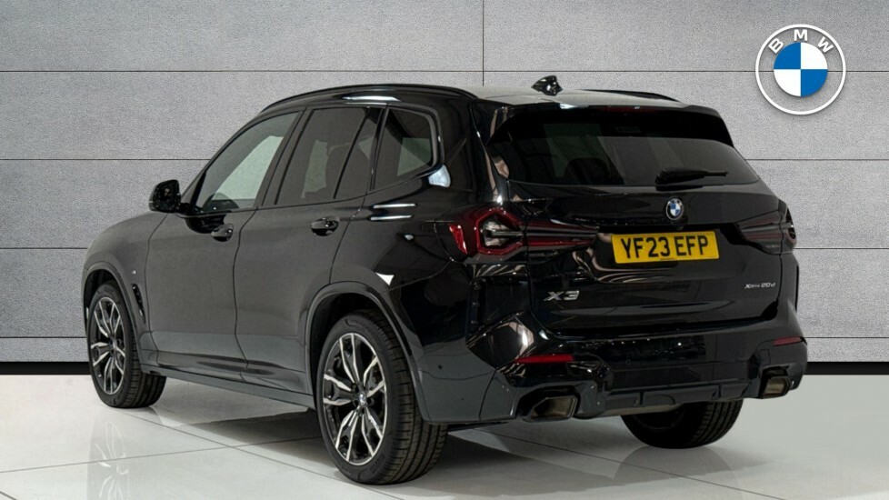 BMW X3 X3 Xdrive20d M Sport YF23EFP Black #3
