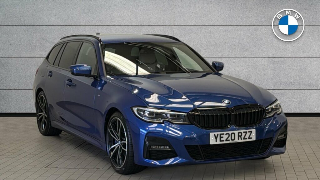 BMW 3 Series 318D M Sport Touring Blue