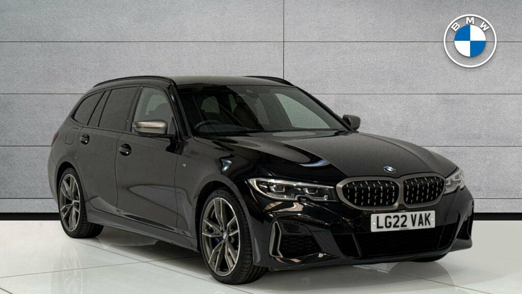 BMW 3 Series M340d Xdrive Touring LG22VAK Black #2