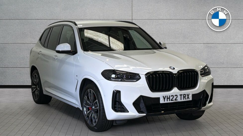 BMW X3 X3 Xdrive20d M Sport YH22TRX White #2