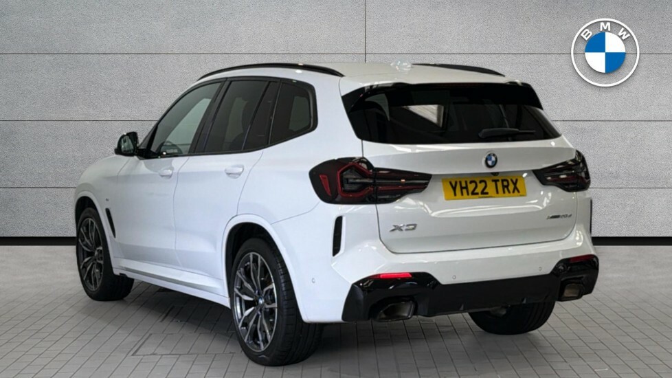 BMW X3 X3 Xdrive20d M Sport YH22TRX White #3