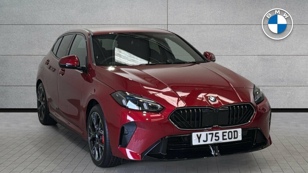 BMW 1 Series 120 M Sport YJ75EOD Red #2