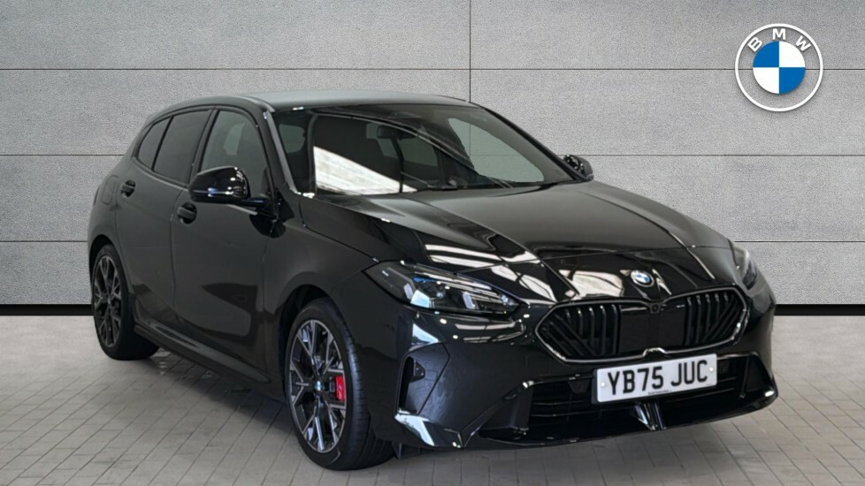 BMW 1 Series 123 Xdrive M Sport YB75JUC Black #2
