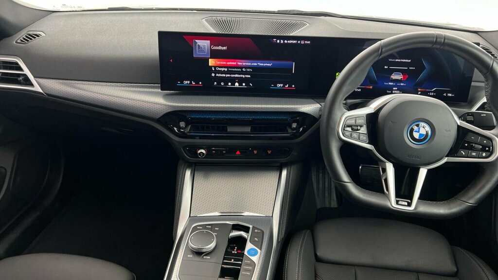 BMW i4 I4 Edrive40 M Sport White #4