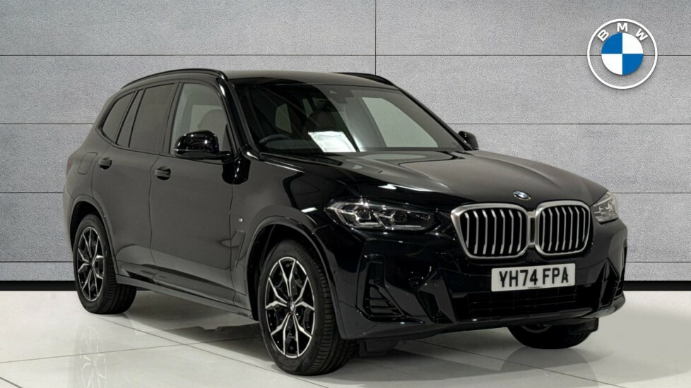 BMW X3 X3 Xdrive20d M Sport YH74FPA Black #2