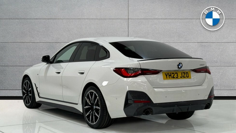 BMW 4 Series Gran Coupe 420I M Sport Gran Coupe White #2