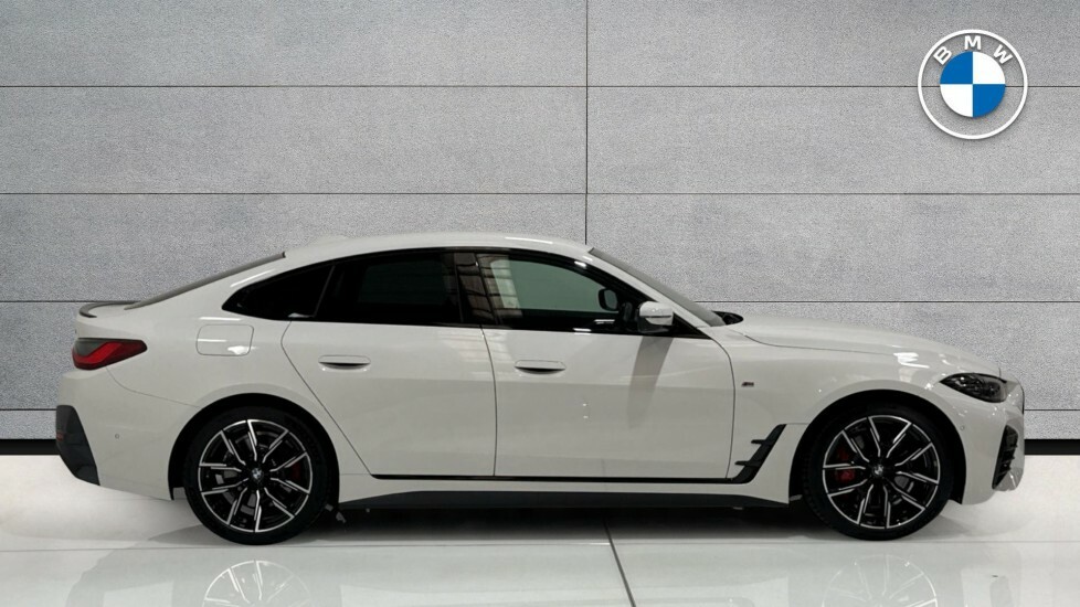 BMW 4 Series Gran Coupe 420I M Sport Gran Coupe White #3