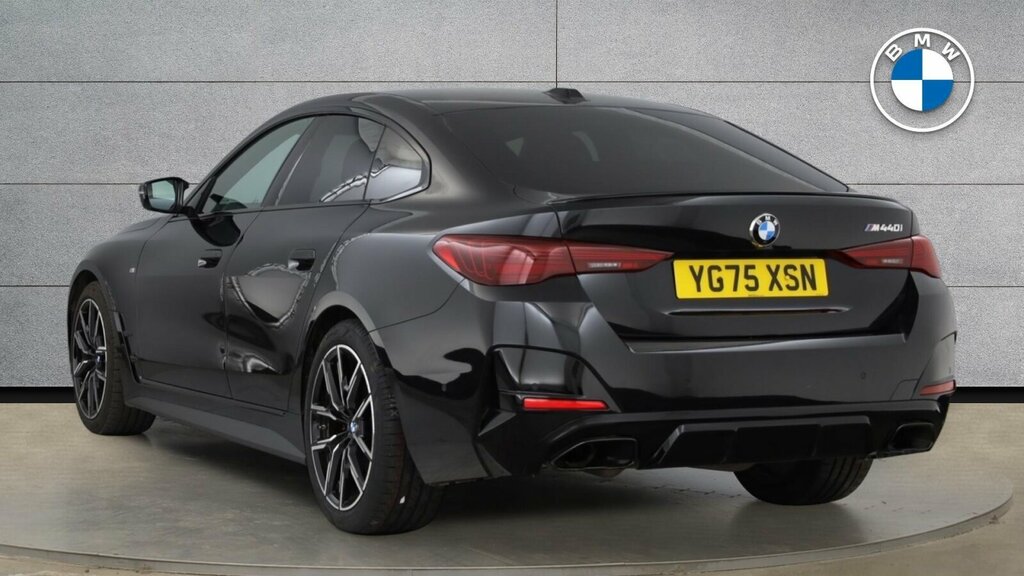 BMW 4 Series Gran Coupe M440i Xdrive Gran Coupe Black #2