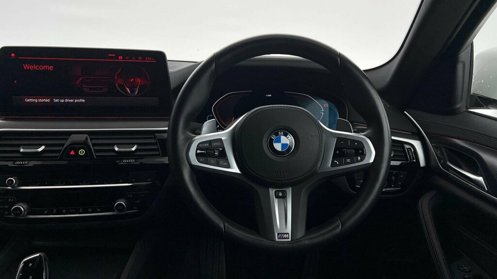 BMW 5 Series 530D Xdrive M Sport Touring White #5