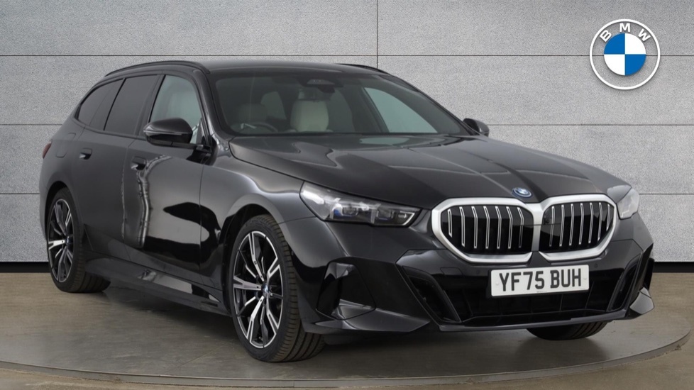 BMW 5 Series 530E M Sport Touring Black