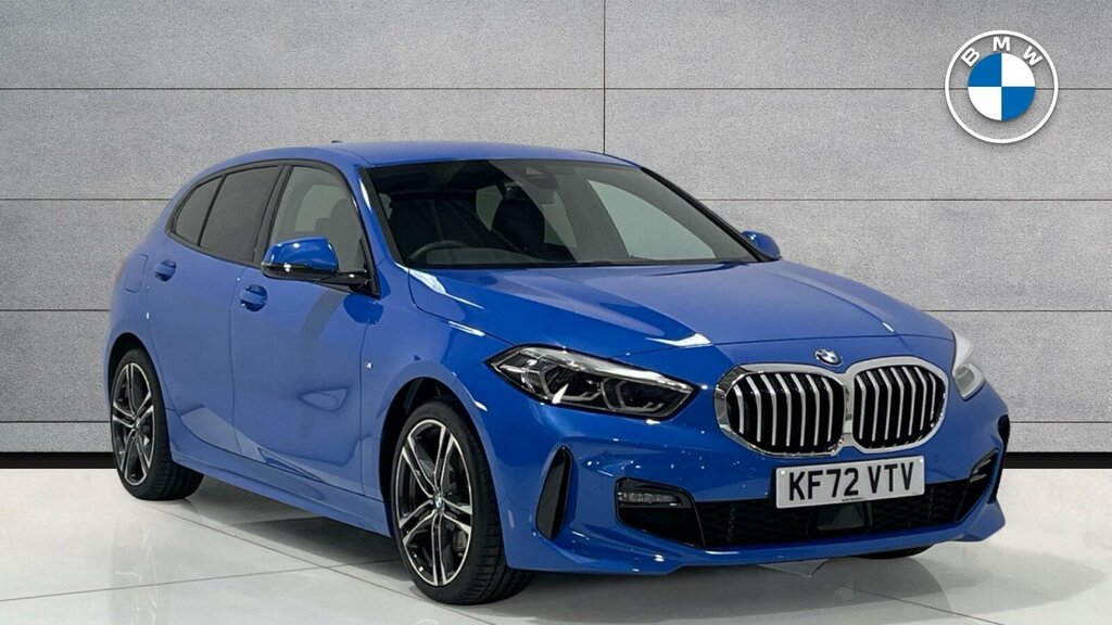 BMW 1 Series 118I M Sport KF72VTV Blue #2