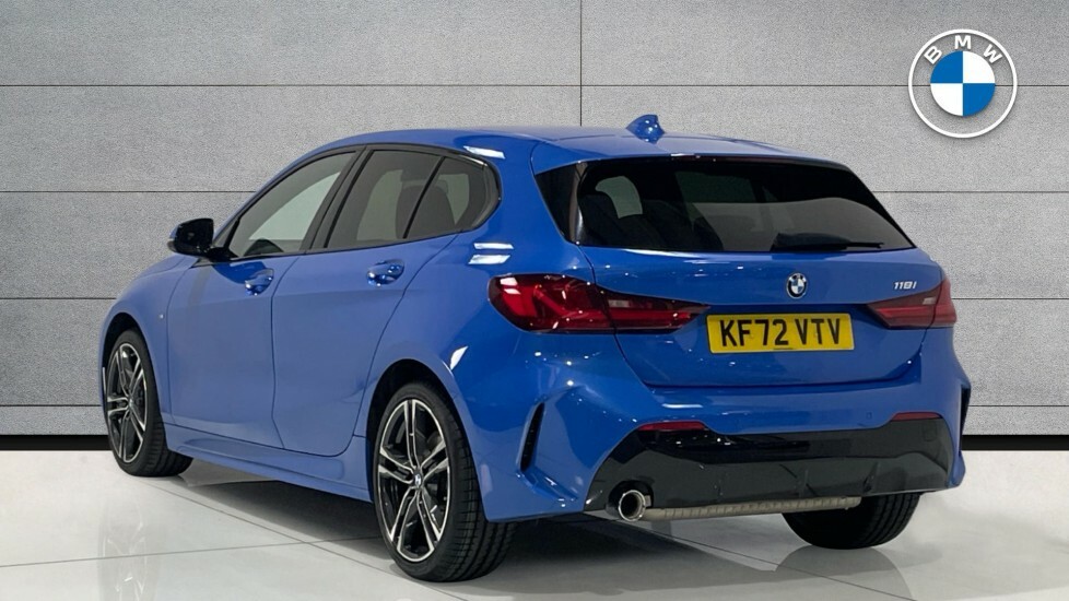 BMW 1 Series 118I M Sport KF72VTV Blue #3