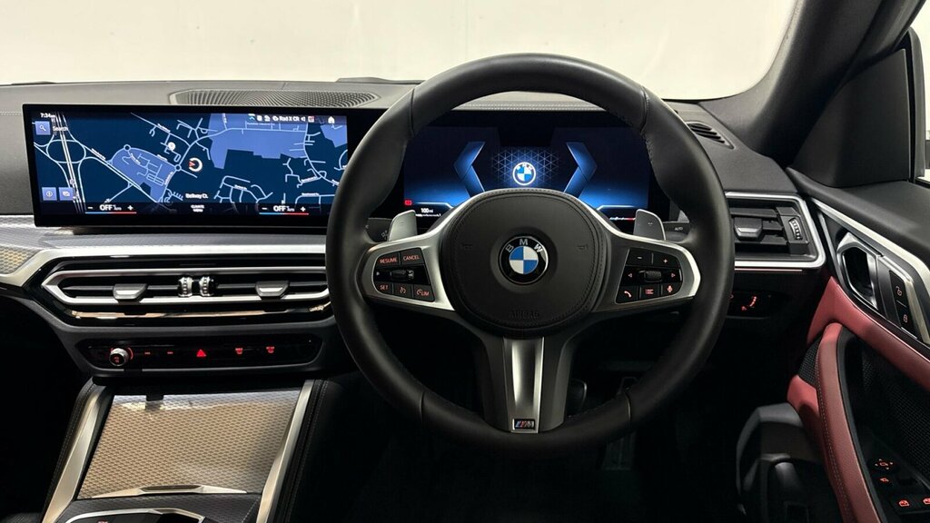 BMW 4 Series Gran Coupe 420I M Sport Gran Coupe White #5